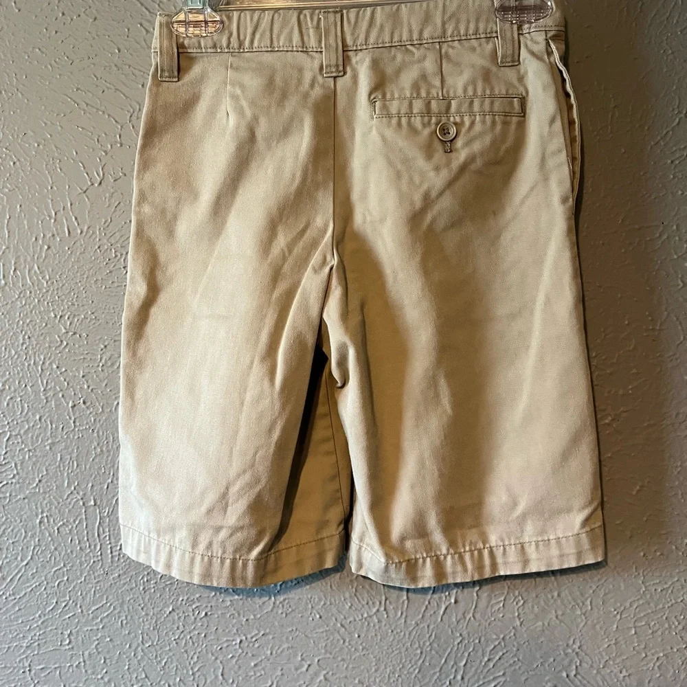 Cherokee Khaki Bermuda Shorts Size 10‎ Cotton Blend